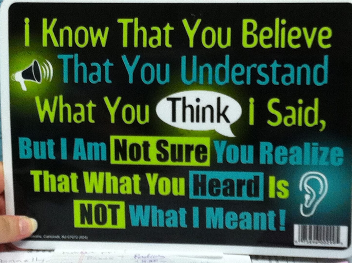 communicate