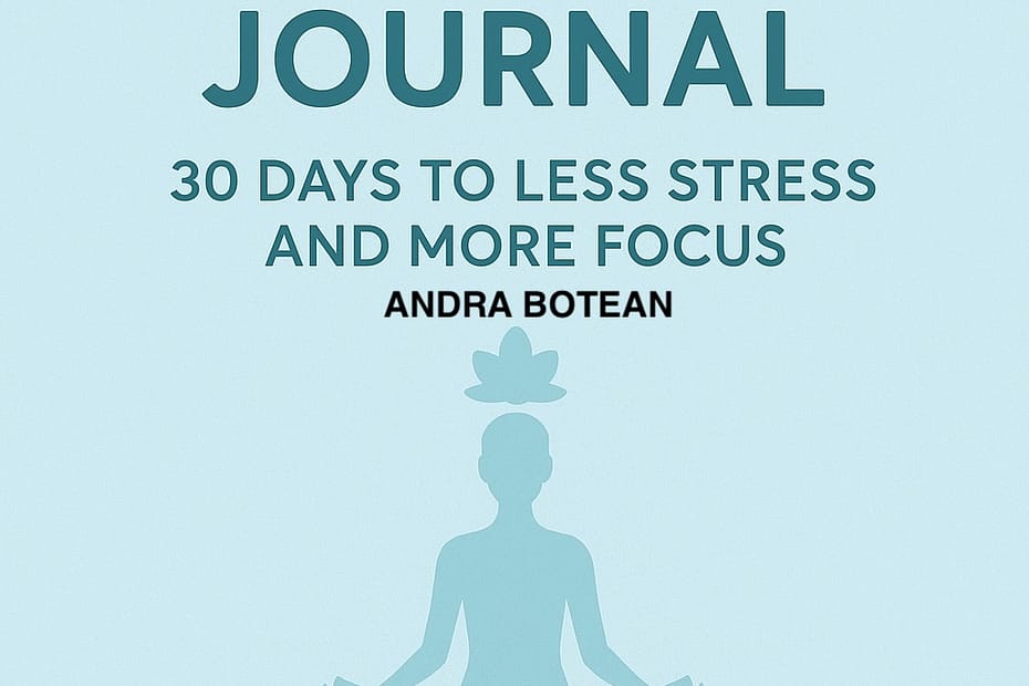Clear Your Mind Journal – 30 Days to Less Stress and More Focus (eBook)